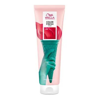 Wella Professional Color Fresh Mask 150 ml színező maszk Red