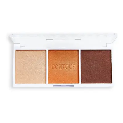 Relove by Revolution Colour Play Contour Trio Palette 6 g - paletky paletta Bronze Sugar