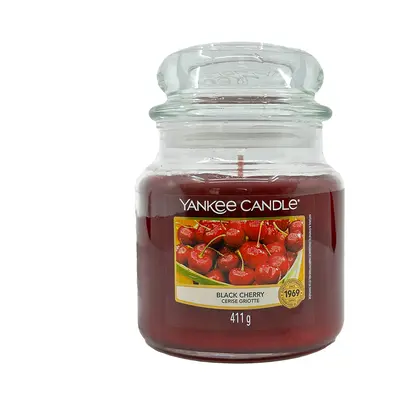 Yankee Candle Black Cherry Medium Jar 411 g