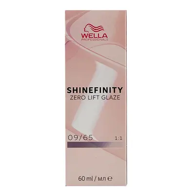 Wella Professionals Shinefinity Zero Lift Glaze 60 ml demi-permanent szín 09/65 Very Light Blond