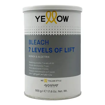 Yellow Bleach 7 Levels Of Lift Bleanching powder 500 g