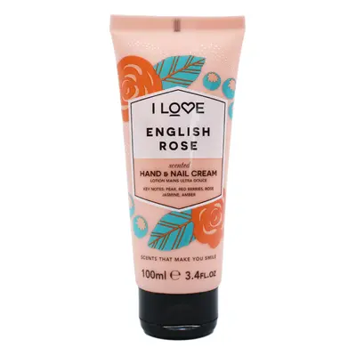 I Love English Rose Hand & Nail Cream 100 ml