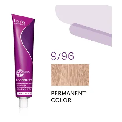 Londa Professional Permanent Color Extra Rich Creme 60 ml gazdag krémes hajfesték 9/96 Very Ligh