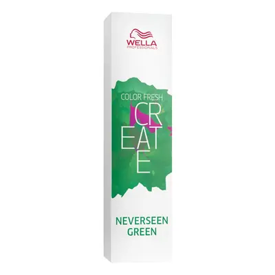 Wella Professionals Color Fresh Create 60 ml félig tartós hajfesték Neverseen Green