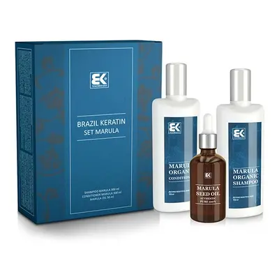 BK Brazil Keratin Set Marula (Shampoo 300 ml + Conditioner 300 ml + Marula Oil 50 ml)