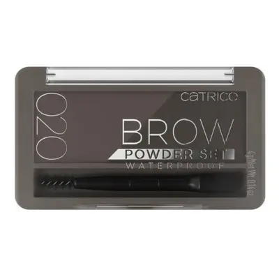 Catrice Brow Powder Set Waterproof 4 g szemöldökpor 020 Brown Blond