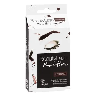 BeautyLash Power-Brow Effect Tinting Kit szemöldök színe Dark Brown