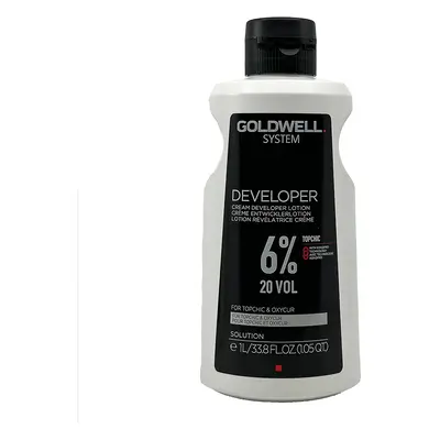 Goldwell System Cream Developer Lotion Topchic 1000 ml krém oxidálószer 6% 20 Vol.