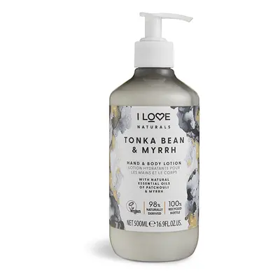 I Love Naturals Tonka Bean & Myrrh Hand & Body Lotion 500 ml