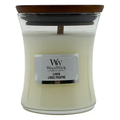 WoodWick Medium Hourglass Candle Linen 275 g