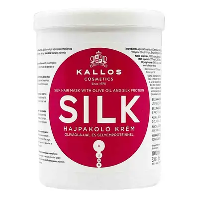 Kallos KJMN Silk Hair Mask With Olive Oil And Silk Protein 1000 ml