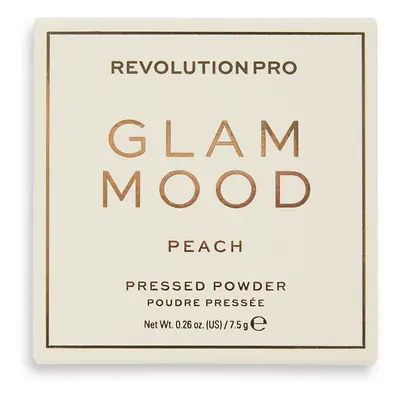 Revolution Pro Glam Mood Pressed Powder 7,5 g - pudr: Peach púder Peach