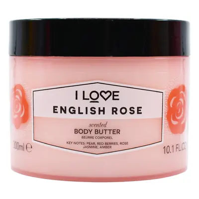 I Love English Rose Body Butter 300 ml