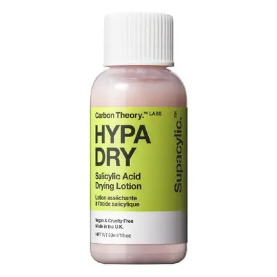 Carbon Theory Supacylic Hypa Dry - 2% Salicylic Acid Overnight Drying Lotion 30 ml