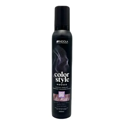 Indola Color Style Mousse 200 ml félig tartós hajfesték Soft Mauve