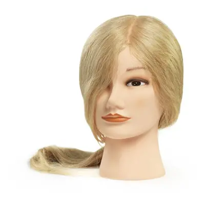 BraveHead Female Mannequin Head 100% Human Blonde Hair 45 - 50 cm