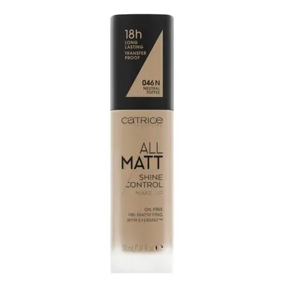 Catrice All Matt Shine Control Make Up 18h 30 ml make-up 027 N - Neutral Amber Beige