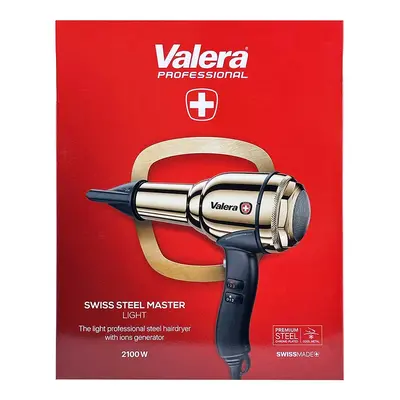 Valera Swiss Steel Master Light Professional Steel Hairdryer Gold 2100 W