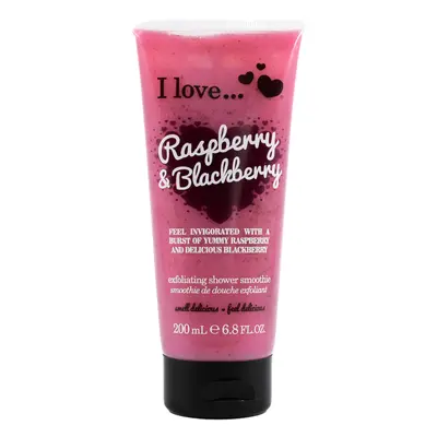 I Love Raspberry & Blackberry Exfoliating Shower Smoothie 200 ml