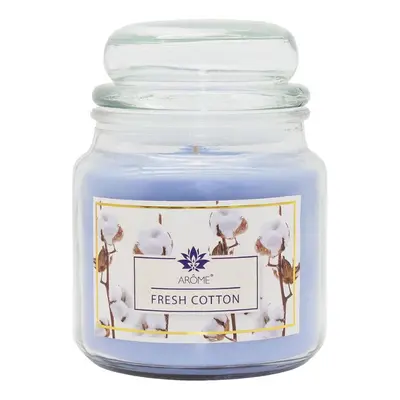 Arôme Glass Scented Candle Fresh Cotton 424 g