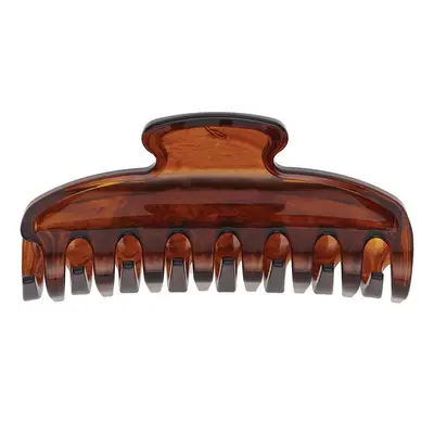 Jäneke Hair Clip Ornament Horn Light Turtle JG71100 DBL, 9.5 x 3.5 cm