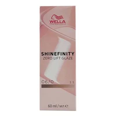 Wella Professionals Shinefinity Zero Lift Glaze 60 ml demi-permanent szín 06/0 Dark Blonde Natur