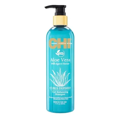 Farouk System CHI Aloe Vera with Agave Nectar Curls Defined Curls Enhancing Shampoo 340 ml