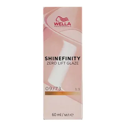 Wella Professionals Shinefinity Zero Lift Glaze 60 ml demi-permanent szín 09/73 Very Light Blond