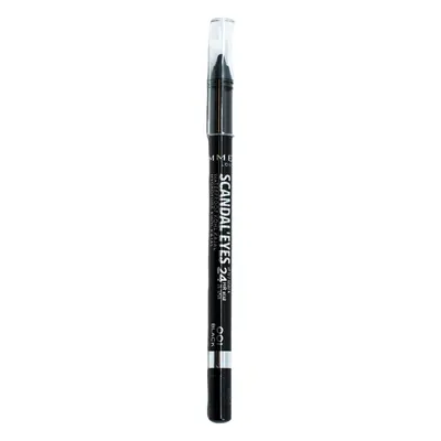 Rimmel ScandalEyes 24h Waterproof Kajal Eye Liner Pencil 1,2 g ceruza a szemekre 1 Black