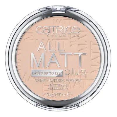 Catrice All Matt Plus Powder 10g púder 010 Transparent