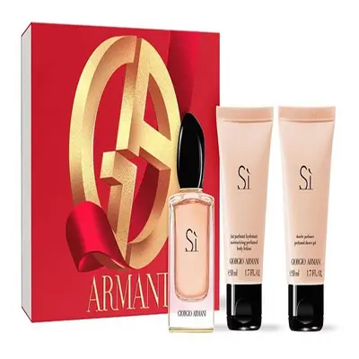 Giorgio Armani Si Gift Set Térfogat Gift set EdP 50 ml + body lotion 50 ml + shower gel 50 ml