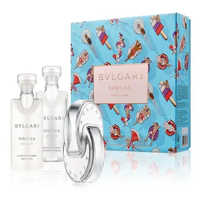 Bvlgari Omnia Crystalline Gift Set Térfogat Gift set EdT 40 ml + body lotion 40 ml+ shower gel 4