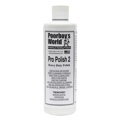 Poorboy's Pro Polish 2 fém- és festékpolírozó (473 ml)