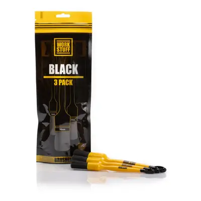 Work Stuff Detailing Brush Black 3-Pack részletező ecsetek