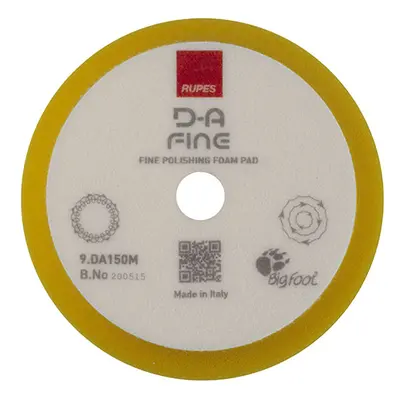 RUPES D-A Fine High Performance Fine Finishing Foam Pad 130/150 mm polírozó habkorong