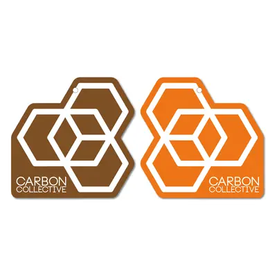 Carbon Collective Hanging Air Fresheners - Sweet Shop Collection - Chocolate Orange autóillatosí