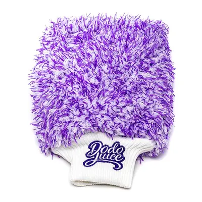 Dodo Juice Fozzie Hair Wash Mitt - purple/white mosókesztyű