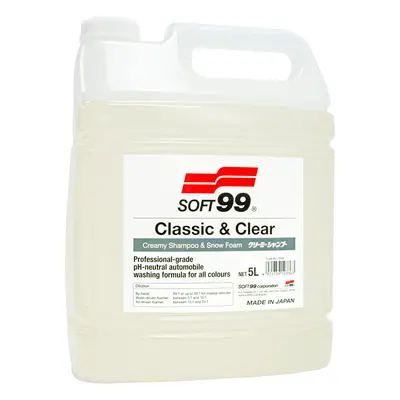 Autósampon Soft99 Classic Clear Shampoo (5 l)