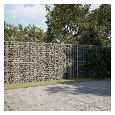 Horganyzott vas gabion kosár fedéllel 1200 x 50 x 200 cm