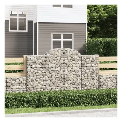 20 db íves horganyzott vas gabion kosár 200x50x120/140 cm