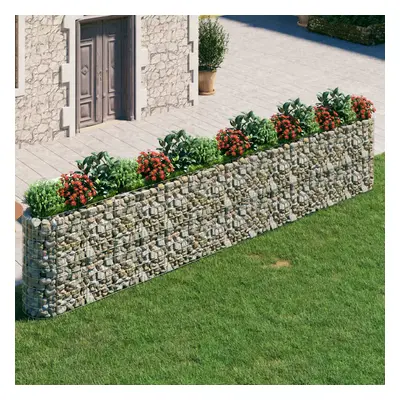 Horganyzott vas gabion magaságyás 540x50x100 cm