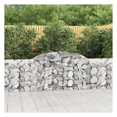 13 db íves horganyzott vas gabion kosár 300x30x80/100 cm