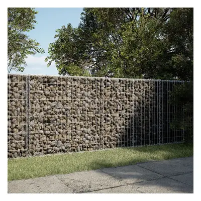 Horganyzott vas gabion kosár fedéllel 200 x 100 x 100 cm