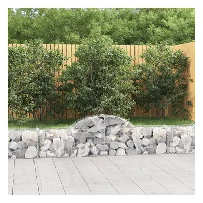 Íves horganyzott vas gabion kosár 200x30x40/60 cm