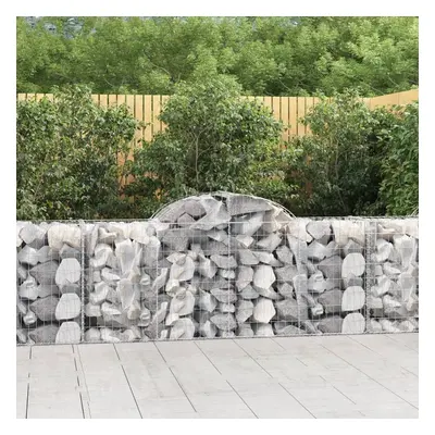 40 db íves horganyzott vas gabion kosár 200x50x80/100 cm