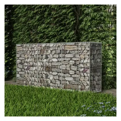 Horganyzott acél gabion kosár 200 x 50 x 100 cm