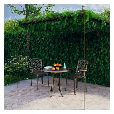 Antik barna vas kerti pergola 4 x 3 x 2,5 m