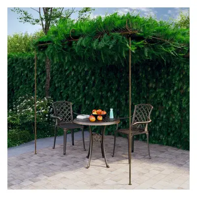 Antik barna vas kerti pergola 3 x 3 x 2,5 m