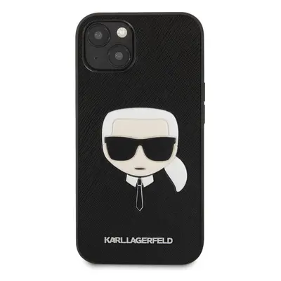 Karl Lagerfeld - Mini Karl&#039;s Head - iPhone 13 Mini tok - fekete