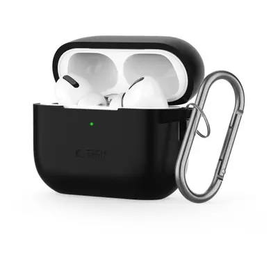 Tech-Protect Silicone Hook - AirPods Pro 1/2 tok - fekete